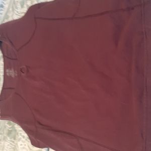 Athletic works purple workout top, size XL